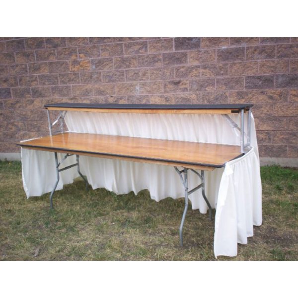 Bar Set up w/Drapery