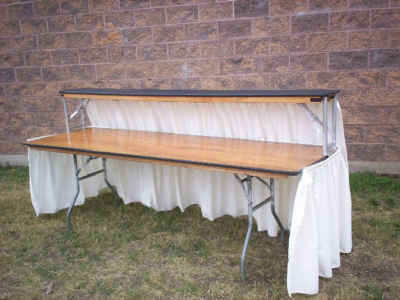 Bar Set up w/Drapery Bar Set up w/Drapery